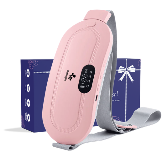 MomDaughts Menstrual Period Heating Pad for Cramps Massage